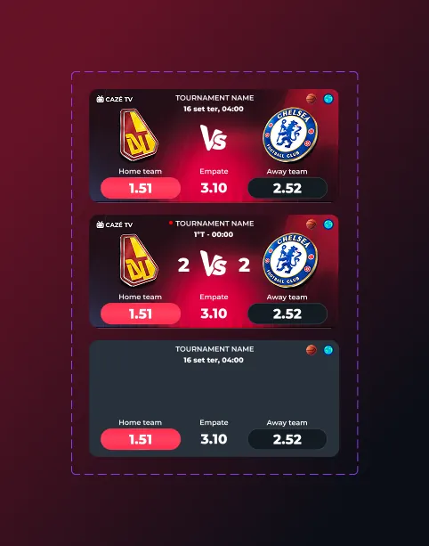 Sportsbook highlight card