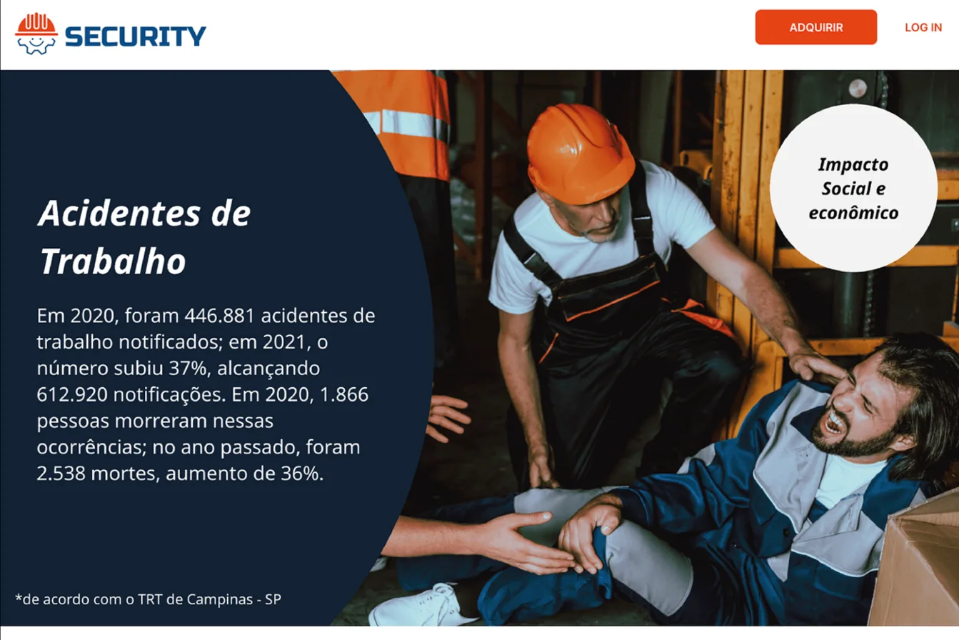 Workplace safety product site
